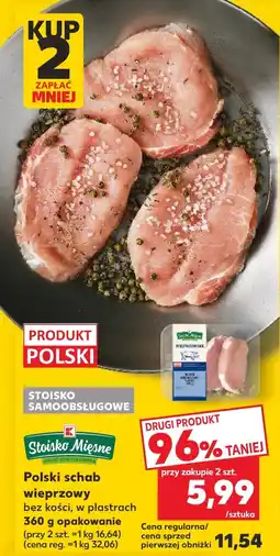 Kaufland Polski schab wieprzowy 360 g oferta