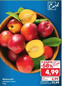 Kaufland Nektarynki 1 kg oferta