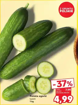 Kaufland Polskie ogórki 1 kg oferta