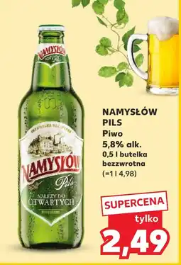 Kaufland NAMYSŁÓW PILS Piwo 5,8% alk. 0,5 l oferta