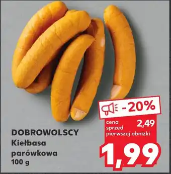 Kaufland DOBROWOLSCY Kiełbasa parówkowa 100 g oferta