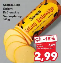 Kaufland SERENADA Salami Królewskie Ser wędzony 100 g oferta