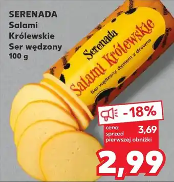 Kaufland SERENADA Salami Królewskie Ser wędzony 100 g oferta