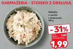 Kaufland Sałatka z surimi i ananasem 100 g oferta