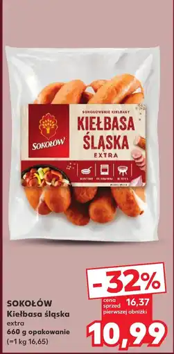 Kaufland SOKOŁÓW Kiełbasa śląska 660 g oferta