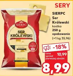 Kaufland SIERPC Ser Królewski 250 g oferta