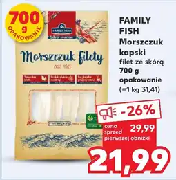 Kaufland FAMILY FISH Morszczuk kapski 700 g oferta