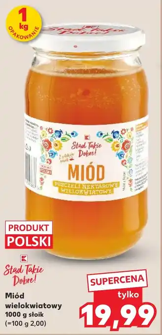 Kaufland Miód wielokwiatowy 1000 g oferta