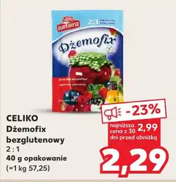 Kaufland CELIKO Dżemofix bezglutenowy 2:1 40 g oferta