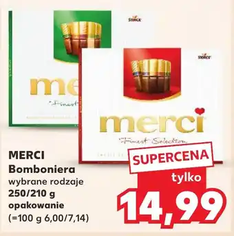 Kaufland MERCI Bomboniera 250/210 g oferta