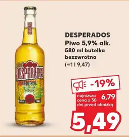 Kaufland DESPERADOS Piwo 580 ml oferta