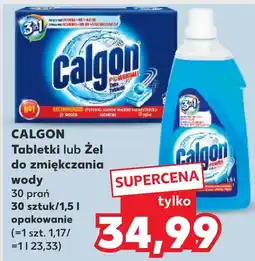 Kaufland CALGON Tabletki lub Żel do zmiękczania wody 30 szt. oferta