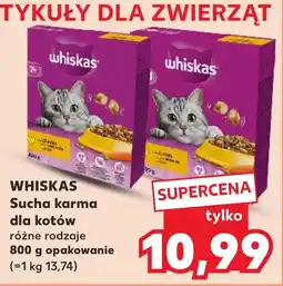 Kaufland WHISKAS Sucha karma dla kotów 800 g oferta