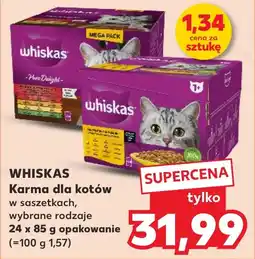 Kaufland WHISKAS Karma dla kotów 24 x 85 g oferta