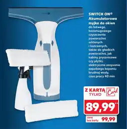 Kaufland SWITCH ON Akumulatorowa myjka do okien oferta