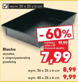 Kaufland Blacha 30 x 25 x 6 cm oferta