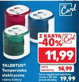 Kaufland TALENTUS Temperówka elektryczna oferta