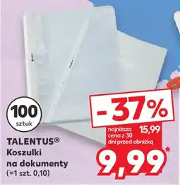 Kaufland TALENTUS Koszulki na dokumenty oferta