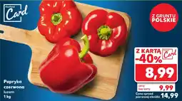 Kaufland Papryka czerwona luzem 1 kg oferta