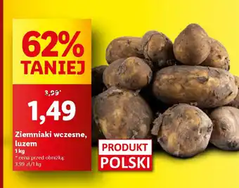 Lidl Ziemniaki wczesne, luzem 1 kg oferta