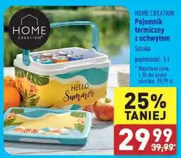 ALDI HOME CREATION Pojemnik termiczny z uchwytem 5l oferta