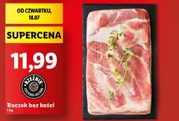 Lidl Boczek bez kości 1 kg oferta