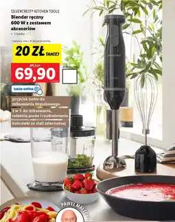 Lidl SILVERCREST KITCHEN TOOLS Blender ręczny 600 W z zestawem akcesoriów oferta