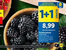 Lidl Polskie jeżyny 125 g oferta
