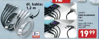 ALDI 4SMARTS Kabel do ładowania 5w1 oferta