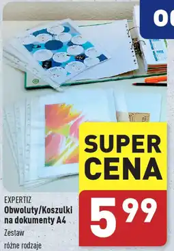 ALDI EXPERTIZ Obwoluty/Koszulki na dokumenty A4 oferta