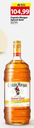 Lidl Rum Captain Morgan Spiced Gold oferta