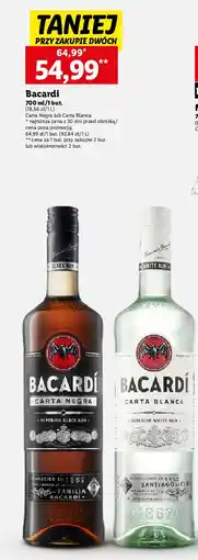 Lidl Rum Bacardi Carta Negra oferta