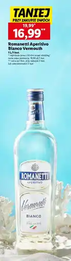 Lidl Vermouth Romanetti Bianco oferta