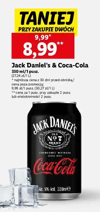 Lidl Drink Jack Daniel's & Cola oferta
