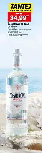 Lidl Wódka Żołądkowa Gorzka De Luxe oferta