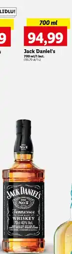Lidl Whiskey Jack Daniel's Old No. 7 oferta