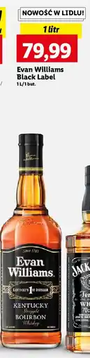 Lidl Whisky Evan Williams Black Label Kentucky oferta