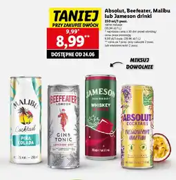Lidl Drink z colą Jameson oferta