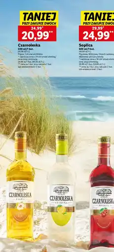 Lidl Likier 28% Czarnoleska Pigwa oferta