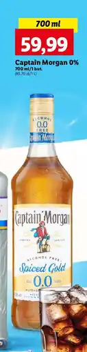 Rum bezalkoholowy Captain Morgan Spiced Gold