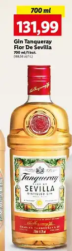 Lidl Gin Tanqueray Flor De Sevilla oferta