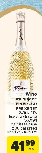 Carrefour Wino Freixenet Prosecco oferta