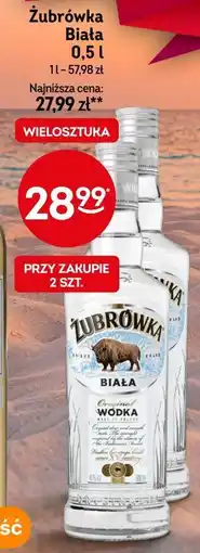 Żabka Żubrówka Biała 0,5 l oferta