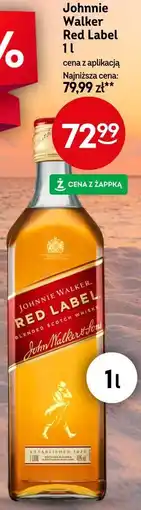 Żabka Johnnie Walker Red Label oferta