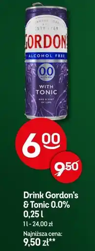 Drink Gordon's & Tonic 0.0%