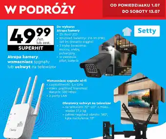 Biedronka Wzmacniacz sygnały Setty oferta