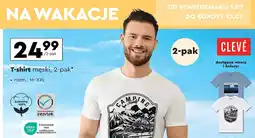 Biedronka T-shirt męski m-xxl Cleve oferta