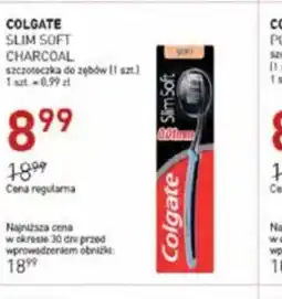 Jawa Drogerie Colgate Slim Soft Charcoal Szczoteczka oferta