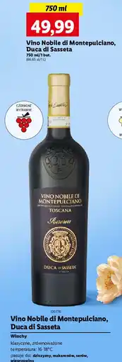 Lidl Wino Nobile Di Montepulciano oferta