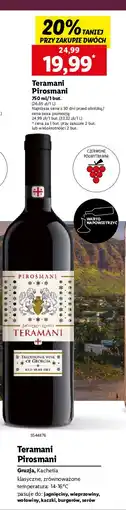 Lidl Wino Teramani Pirosmani oferta